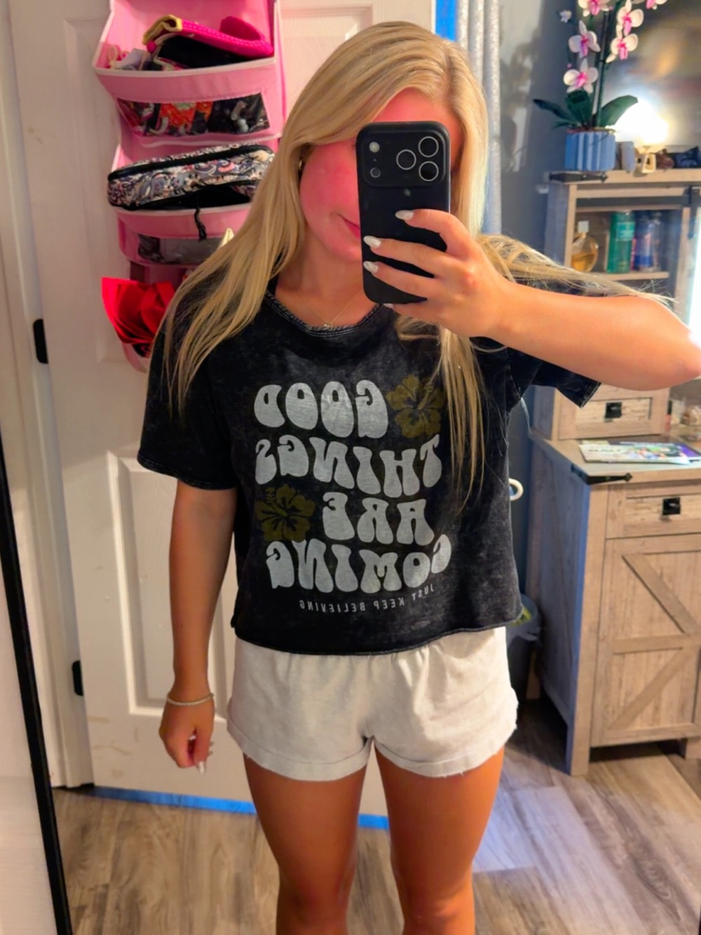 Caution To The Wind Cream T shirt